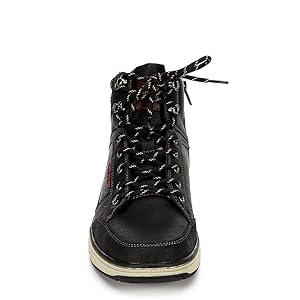 Amazon.com | Day Five Mens Lace Up Mid Cut Sneaker Boot
